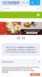 Mobile Screenshot of olzatex.cz